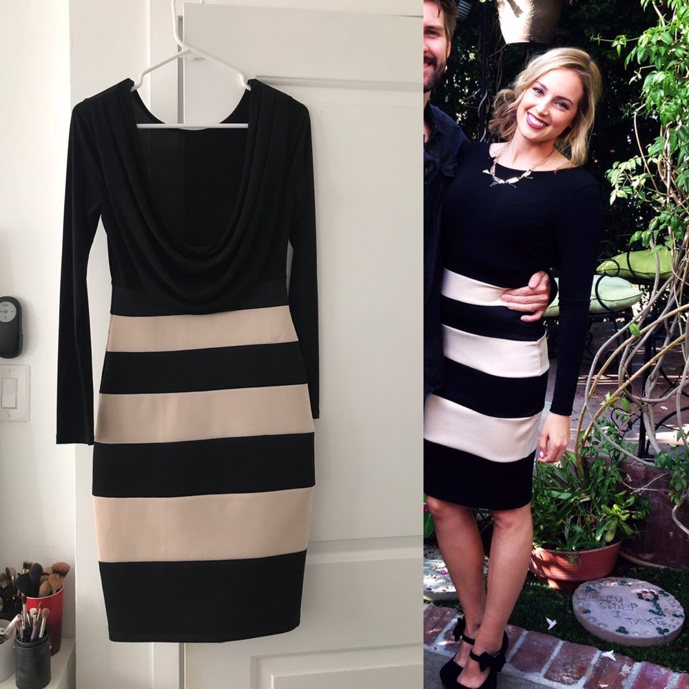 SUPER FLATTERING backless Trixxi dress